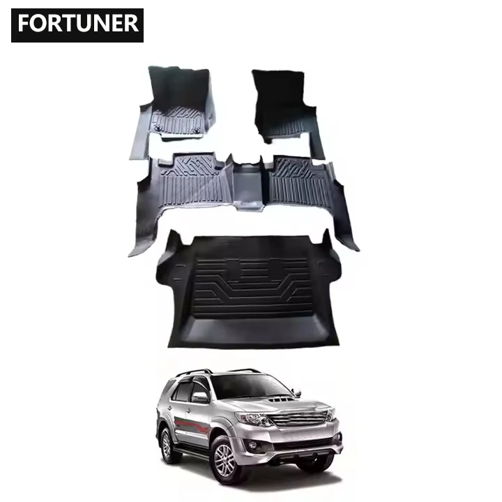 Luxury 5D TPE Car Floor Mats for FORTUNER
