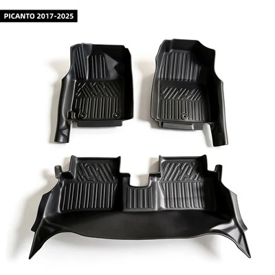 Anti-Dirty 5D TPE Tsheb Mat Factory Direct PERU, Rau PICANTO 2017-2025